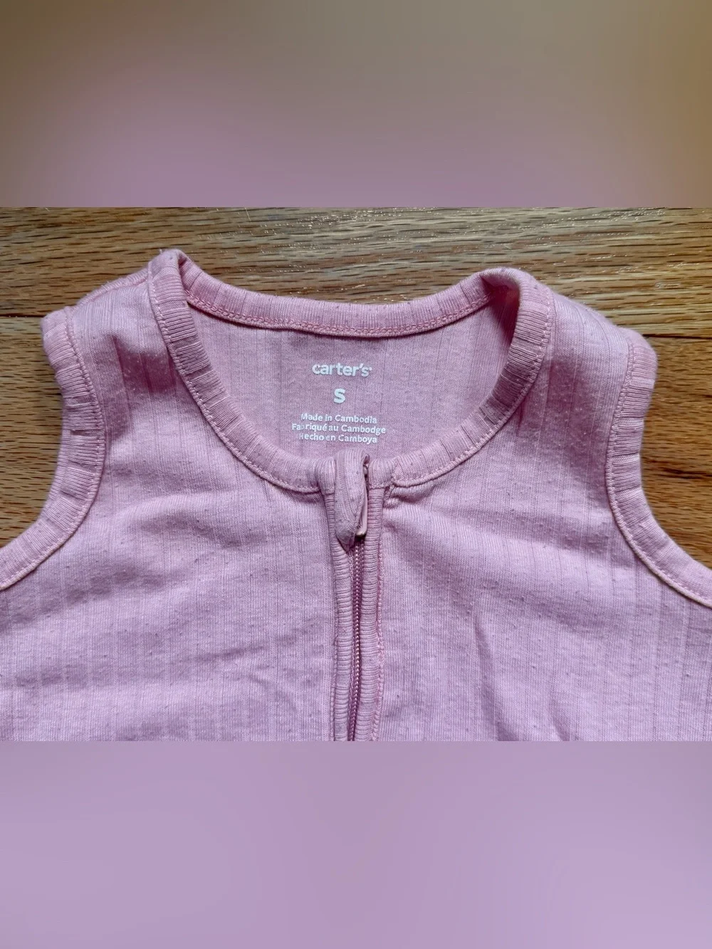 Bundle of Carters Baby Girl Sleep Sacks, Size 3-6M